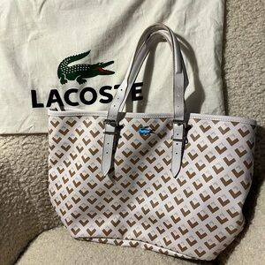 Lacoste Women's Monogram Print Tote